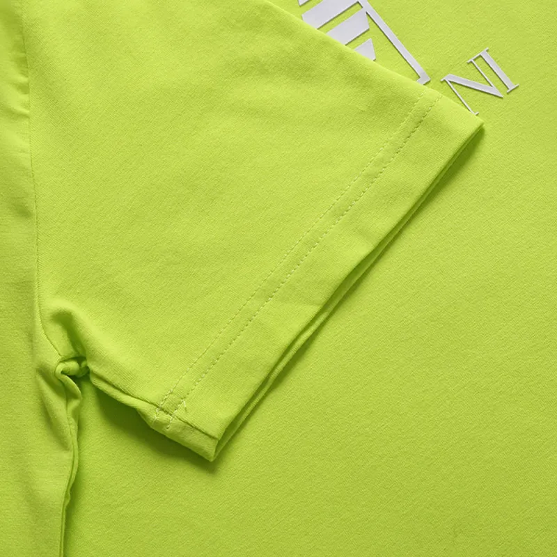 EMPORIO ARMANI EA7 SS23 T Shirt Men's Neon Green-5