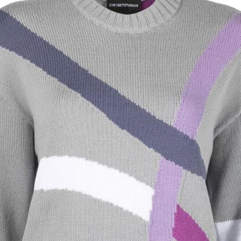 EMPORIO ARMANI Sweaters Women's Gray-4