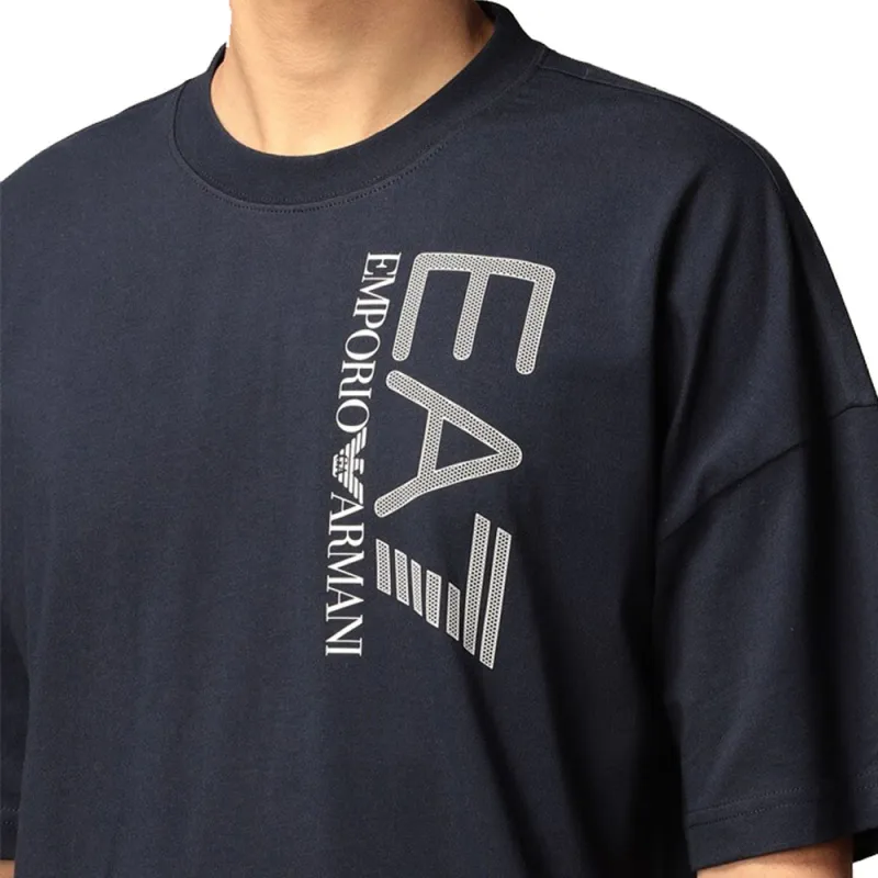 EMPORIO ARMANI SS22EA7 Short Sleeved T Shirts Men's Navy-2