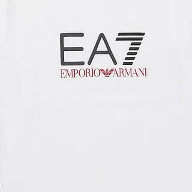 EMPORIO ARMANI EA7 Long Sleeved T Shirts Men's White-2