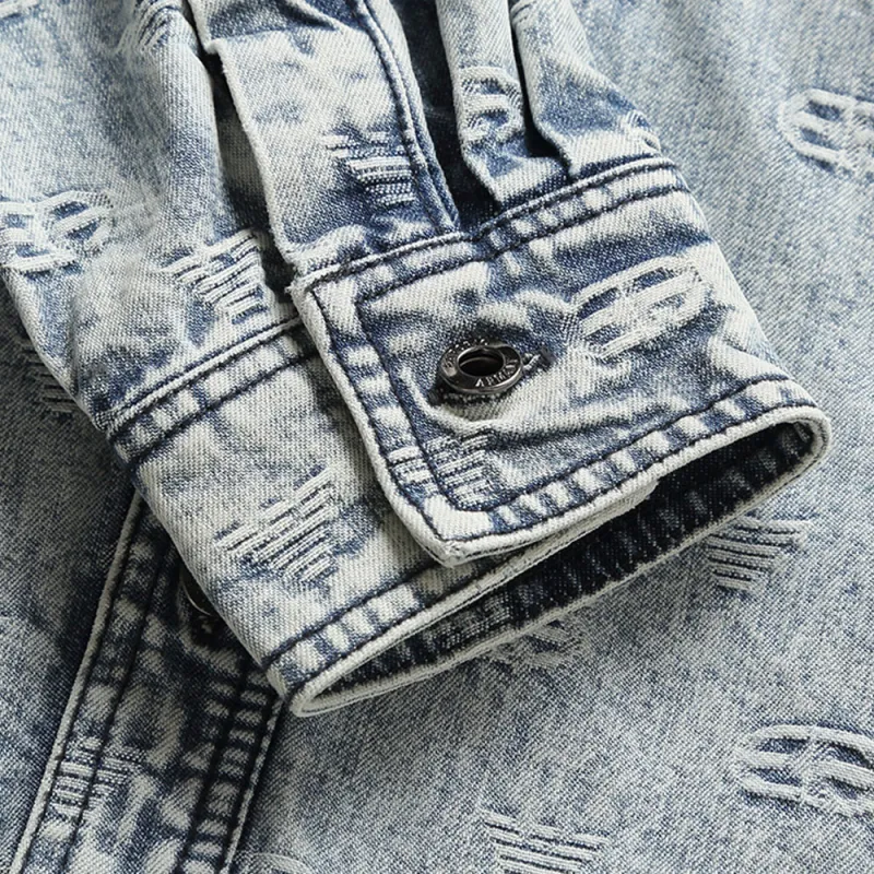 EMPORIO ARMANI Shirts Men Blue-3
