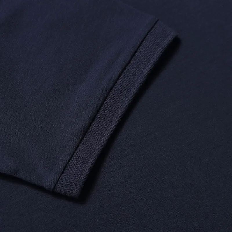 EMPORIO ARMANI Polo Shirts Men Navy Blue-2