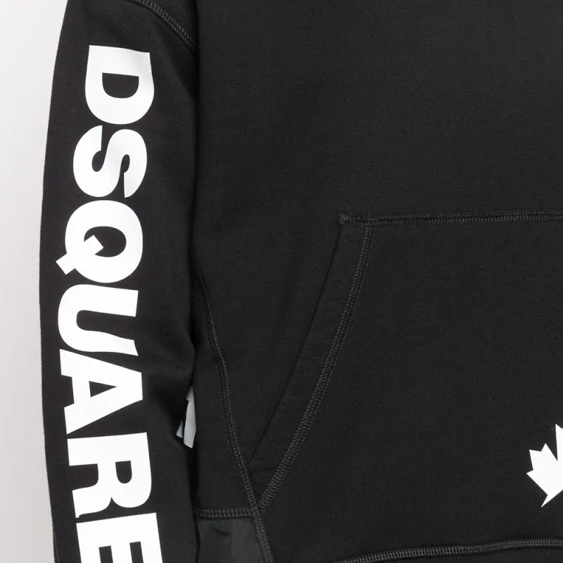 DSQUARED 2 Maple Leaf Logo print Sweatshirt-4