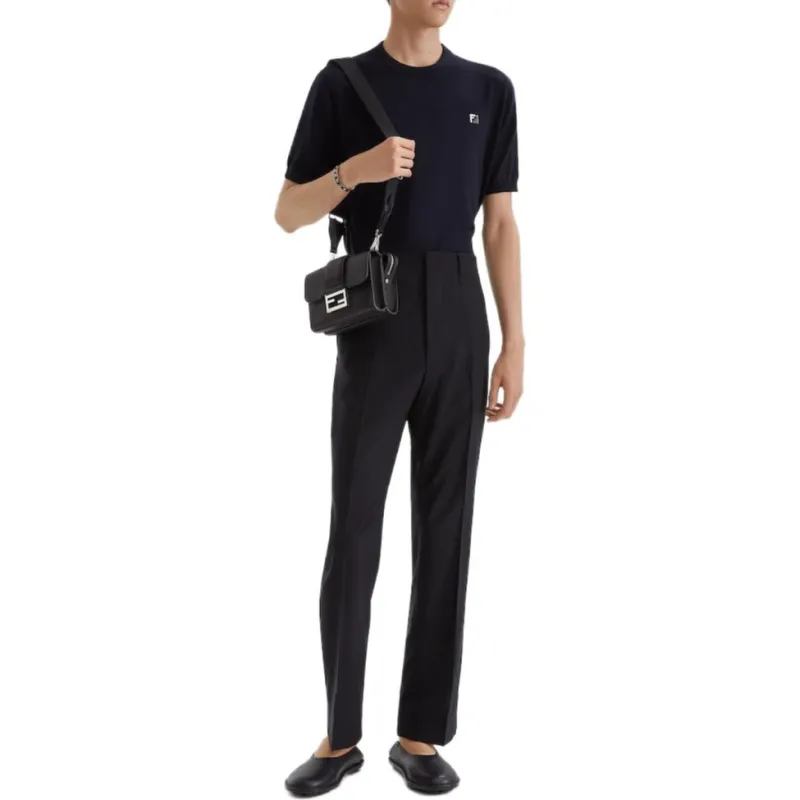 FENDI Straight Leg Tailored Trousers-2