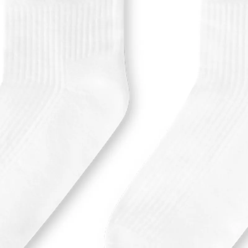 LOUIS VUITTON SS25 Mid Calf Socks Men's 1 Pack White-4