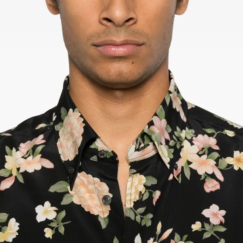 TOM FORD Floral print Shirt-4