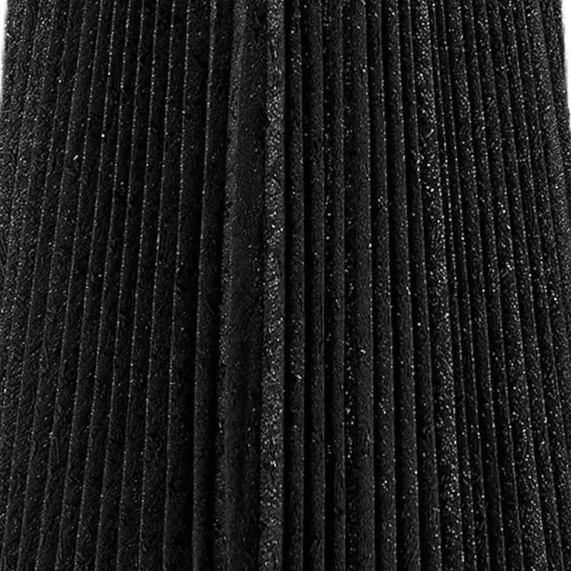 LOUIS VUITTON Monogram Jacquard Pleated Skirt-4