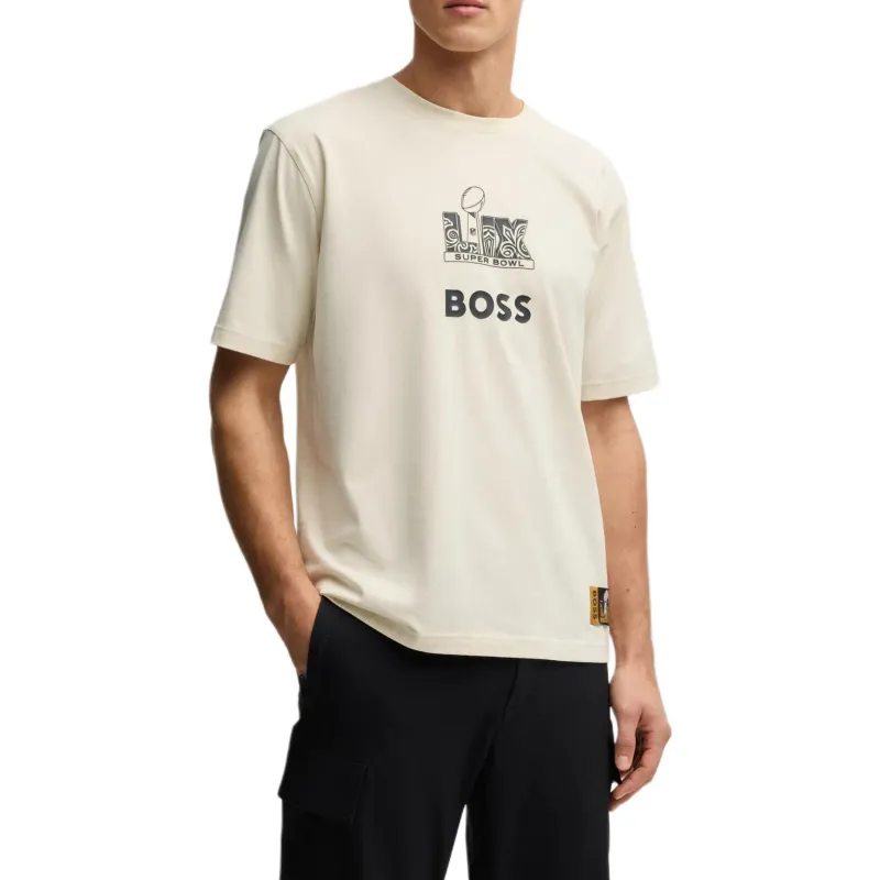 HUGO BOSS T Shirts Men White-1