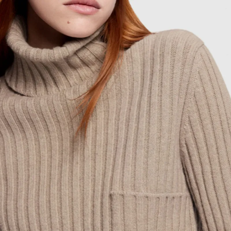 LOUIS VUITTON Pocket Detail Ribbed Knit Pullover-4