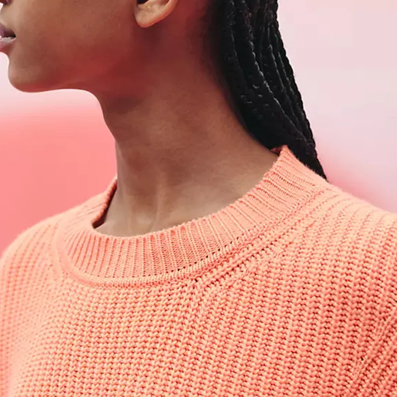 HERMES SS23 Cashmere Sweater Women's Orange-4