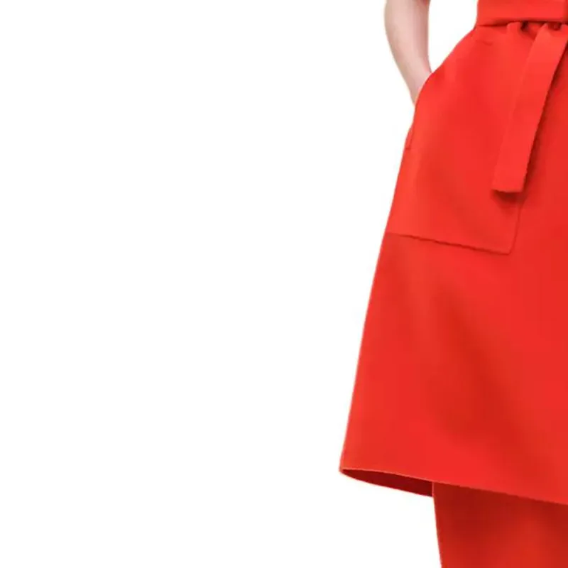 HERMES Cashmere Sweater Women's Red-2