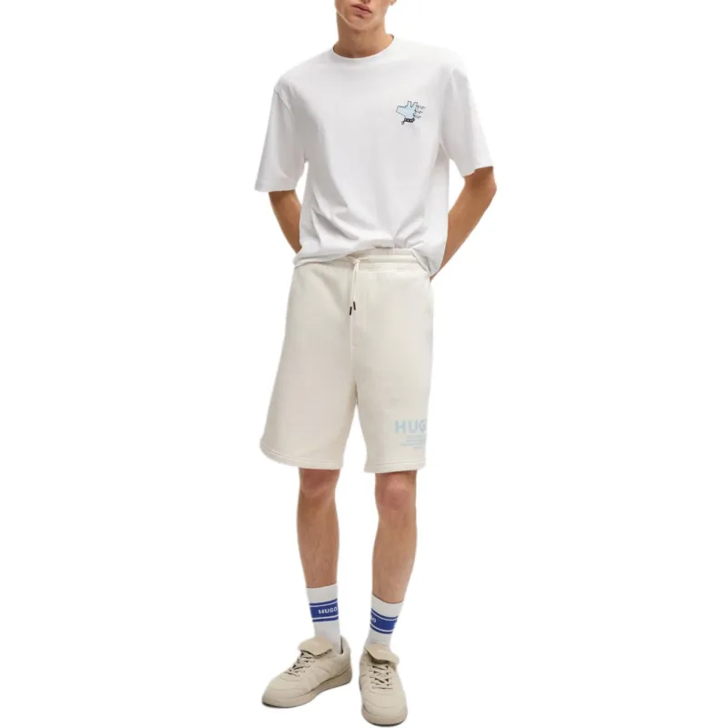 HUGO BOSS Casual Shorts Men's White-1