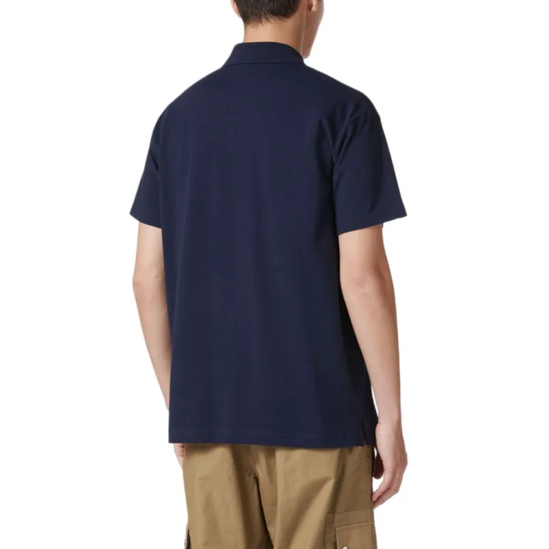 Iceberg Logo Printed Short Sleeved Polo Shirt-3