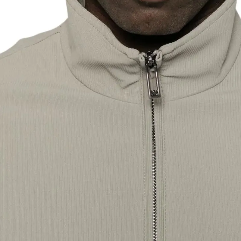 EMPORIO ARMANI Ribbed Jacket-4