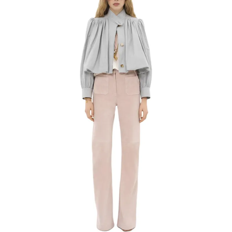 Chloé Jackets Women's Gray-1