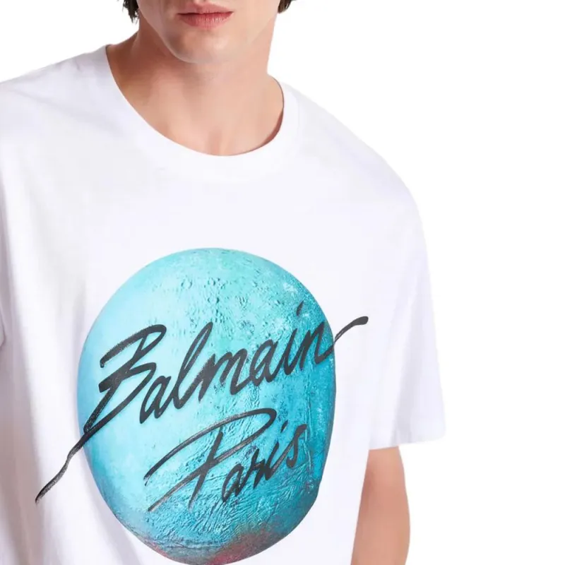 BALMAIN Paris & Planet T shirt-6