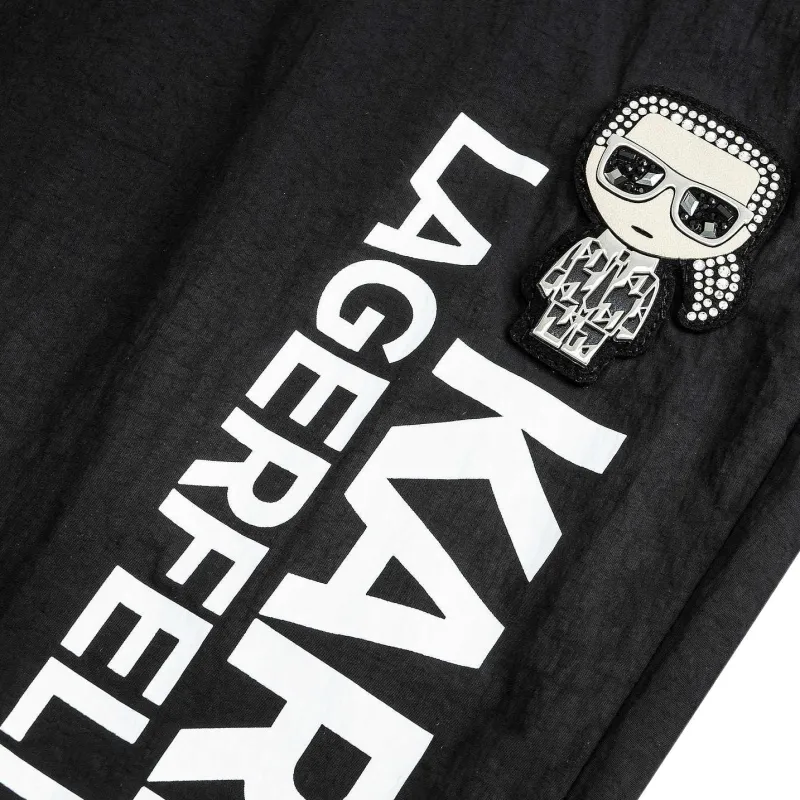 KARL LAGERFELD SS24 Casual Pants Men's Black-3