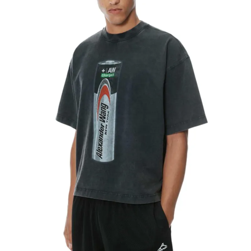 Alexander Wang Graphic Short Sleeve Tee-3