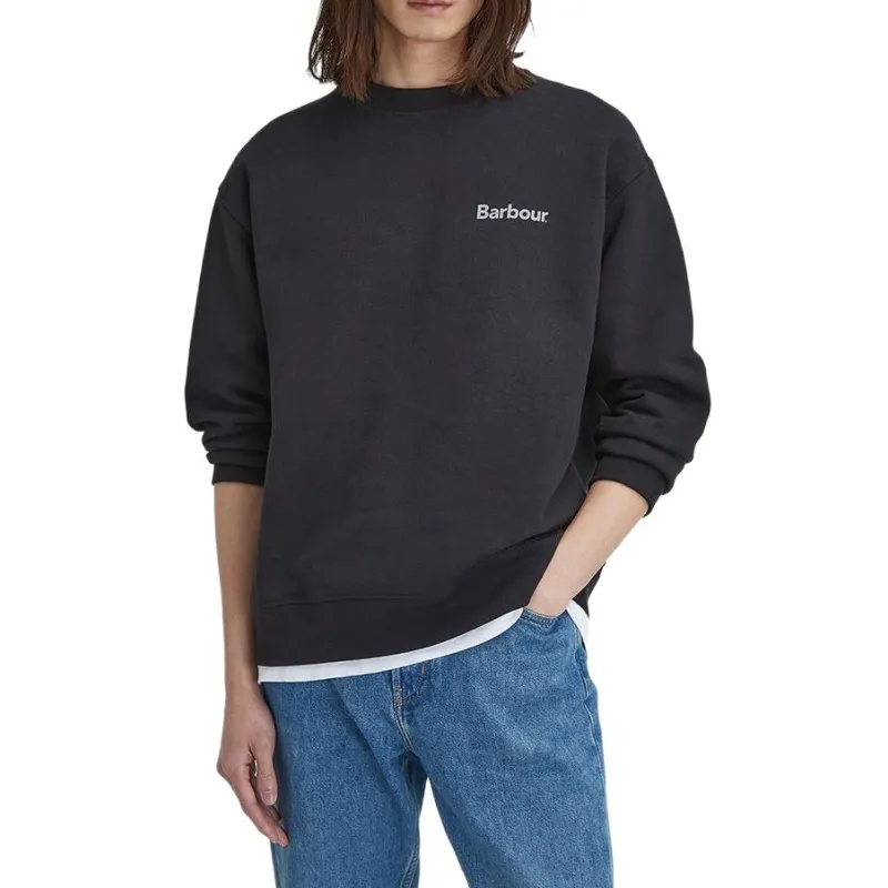 BARBOUR Sweatshirts Men Black-1
