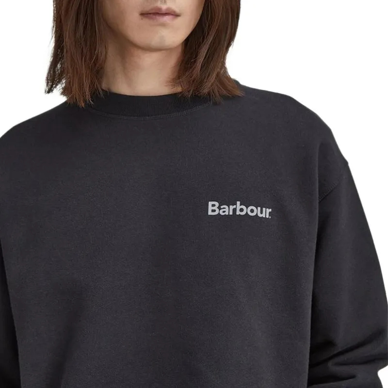 BARBOUR Sweatshirts Men Black-5