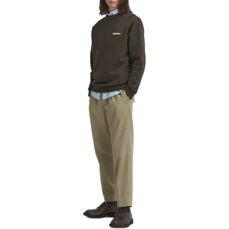 BARBOUR Sweatshirts Men Green-3