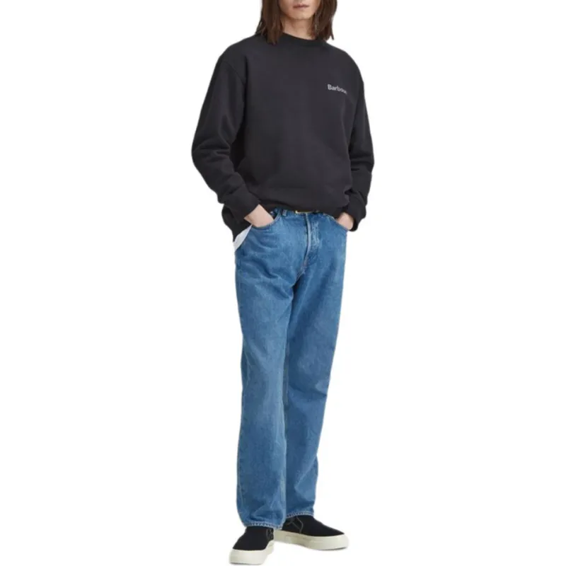 BARBOUR Sweatshirts Men Black-2