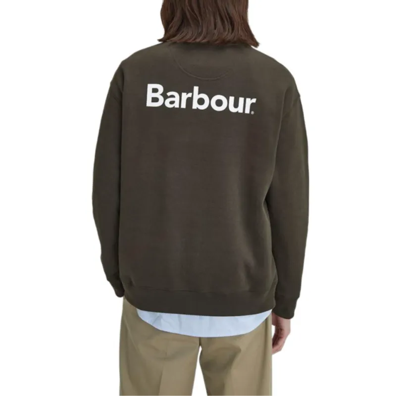 BARBOUR Sweatshirts Men Green-2