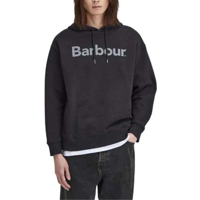 BARBOUR Sweatshirts Men Black-2