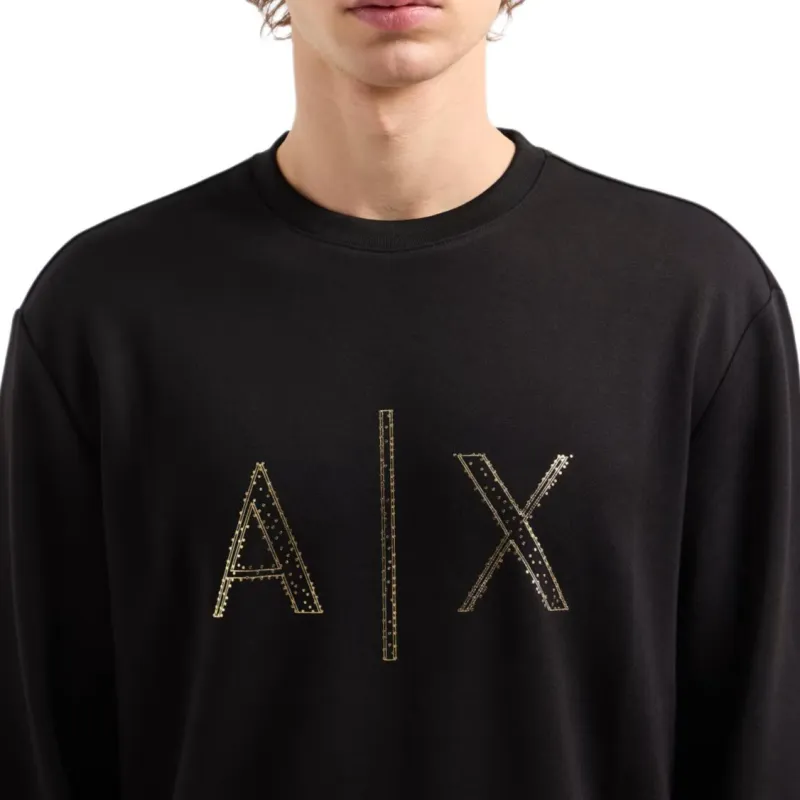 ARMANI EXCHANGEAE Sweatshirt Men's Black-4