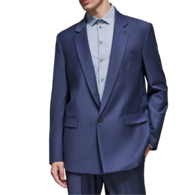 Patrizia Pepe Jackets Coats Men's Blue-2