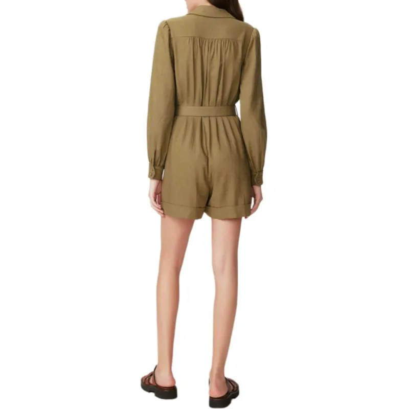 Diane Von Furstenberg FW24 Jumpsuit Women's Olive Green-3