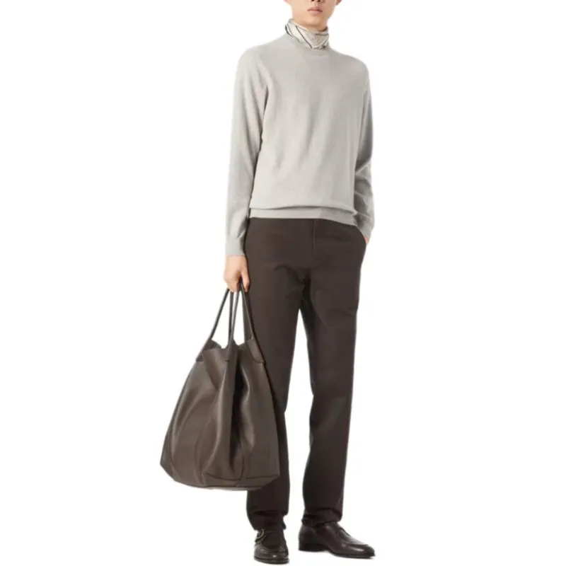 Loro Piana Carlo Casual Pants Men's Lilac-2
