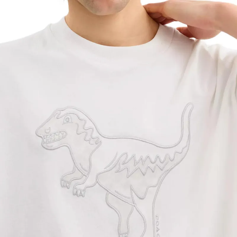 COACH Rexy T Shirt Unisex White-5