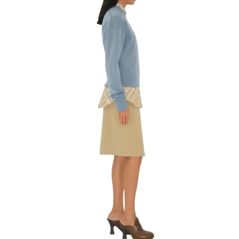 Burberry SS25 Sweater Women's Trench Gray-3