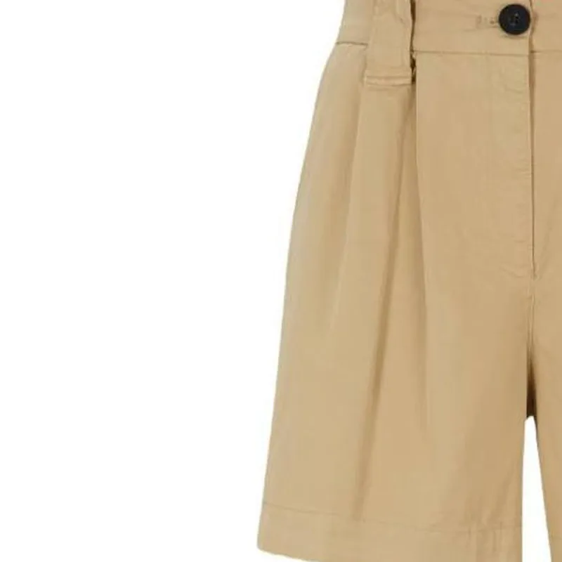HUGO BOSS SS23 Casual Shorts Women's Khaki-3