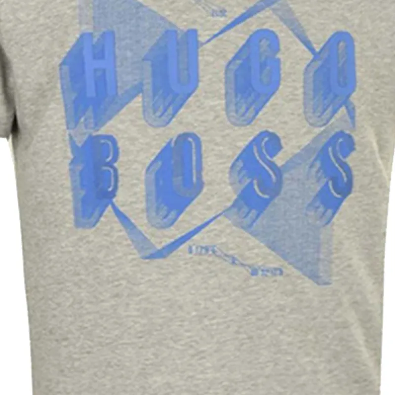 HUGO BOSS SS22 T Shirt Men's Gray-1