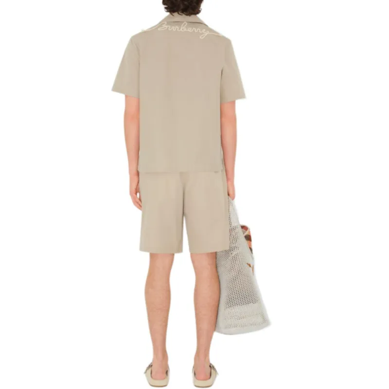 Burberry SS25 Casual Shorts Men's Khaki-2