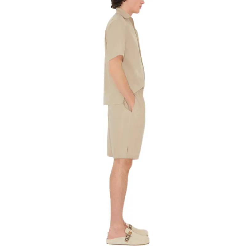 Burberry SS25 Casual Shorts Men's Khaki-3
