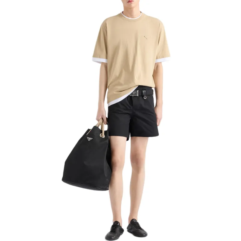 PRADA T Shirts Men Yellow-1