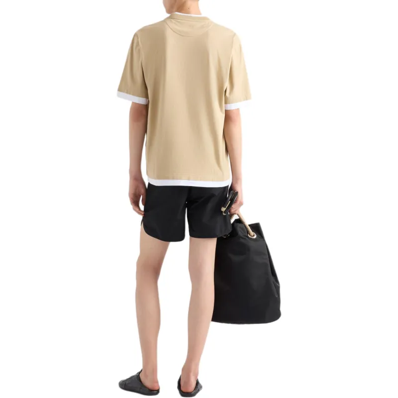PRADA T Shirts Men Yellow-2