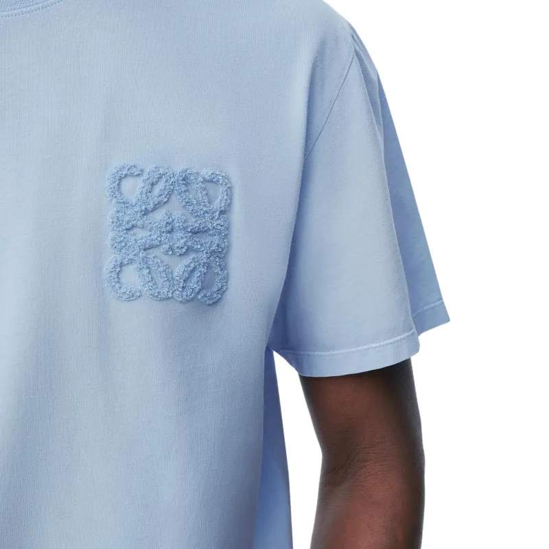 LOEWE Embroidered Anagram T shirt-4