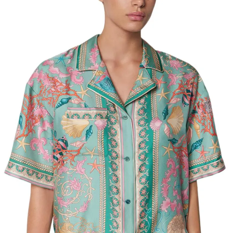 VERSACE Silk Shirt-4