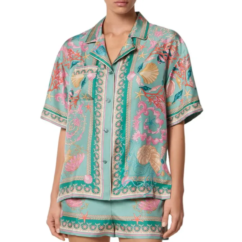 VERSACE Silk Shirt-1