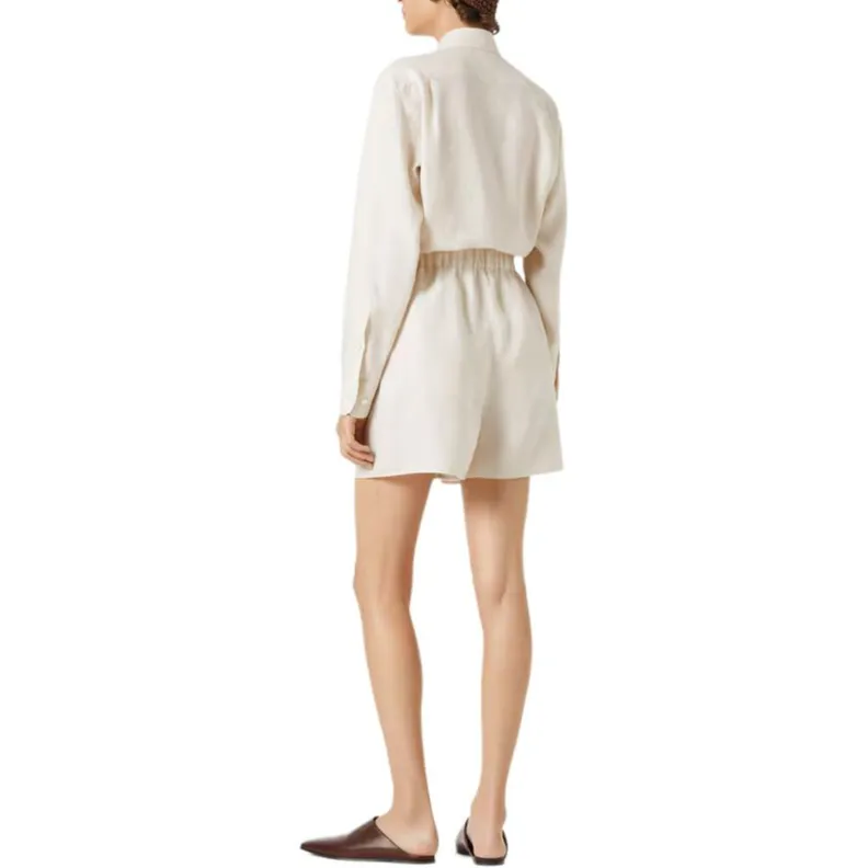 Loro Piana Angelo Casual Shorts Women's White-3