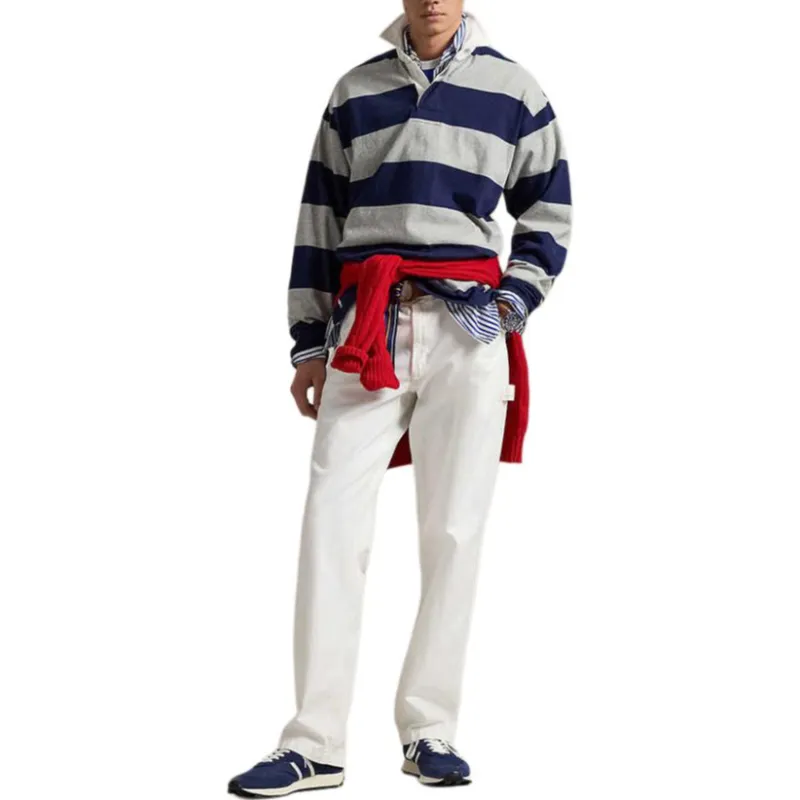 Ralph Lauren SS25 Polo Shirt Men's Marine Blue-1