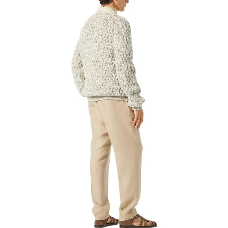 Loro Piana Knitwear Men's Beige-3