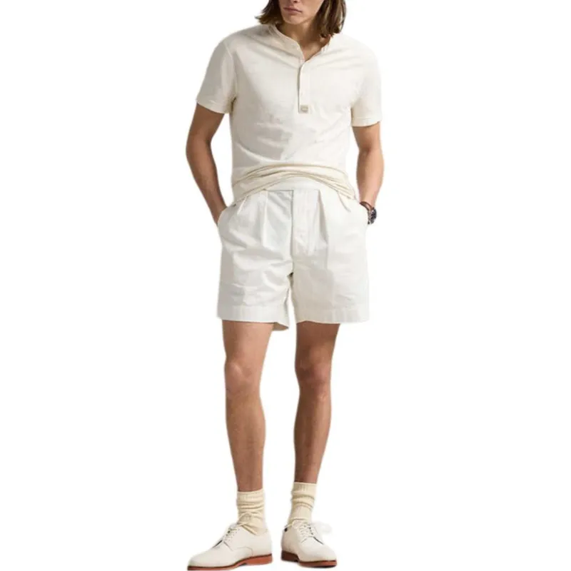Ralph Lauren SS25 T Shirt Men's Cream-1
