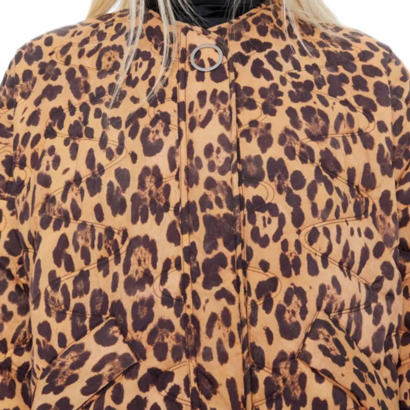Bimba Y Lola Leopard print Padded Jacket-5