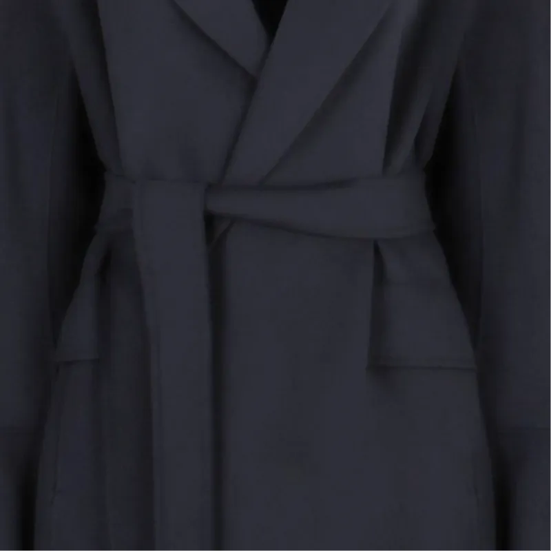 'S MAX MARA Belted Long Sleeved Coat-2
