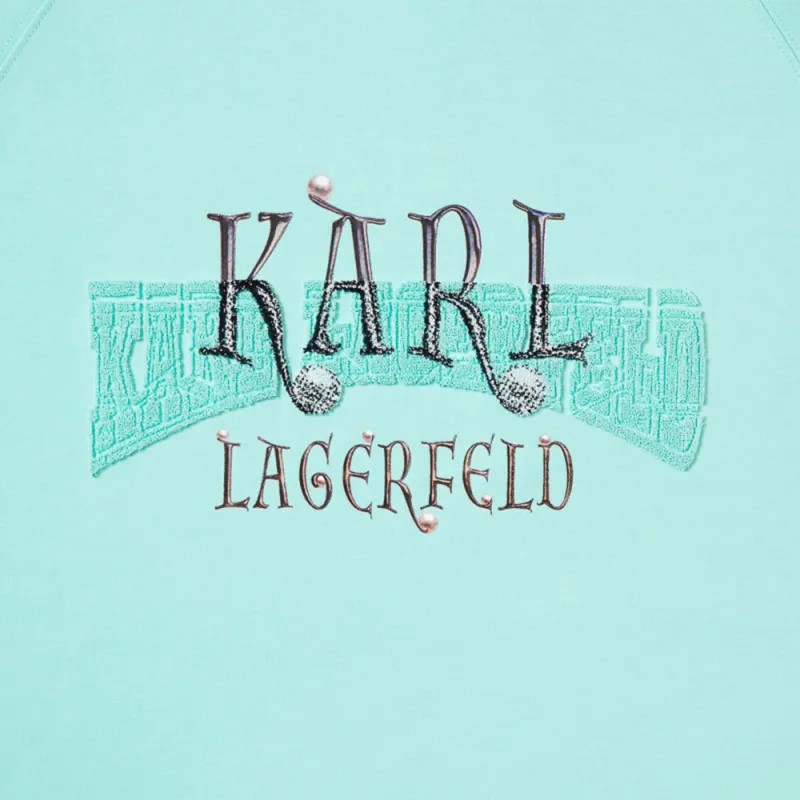 KARL LAGERFELD Sweatshirt Unisex Turquoise-3